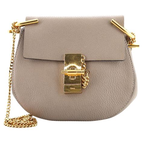 chloe mini drew bag biscuit|chloe drew light blush.